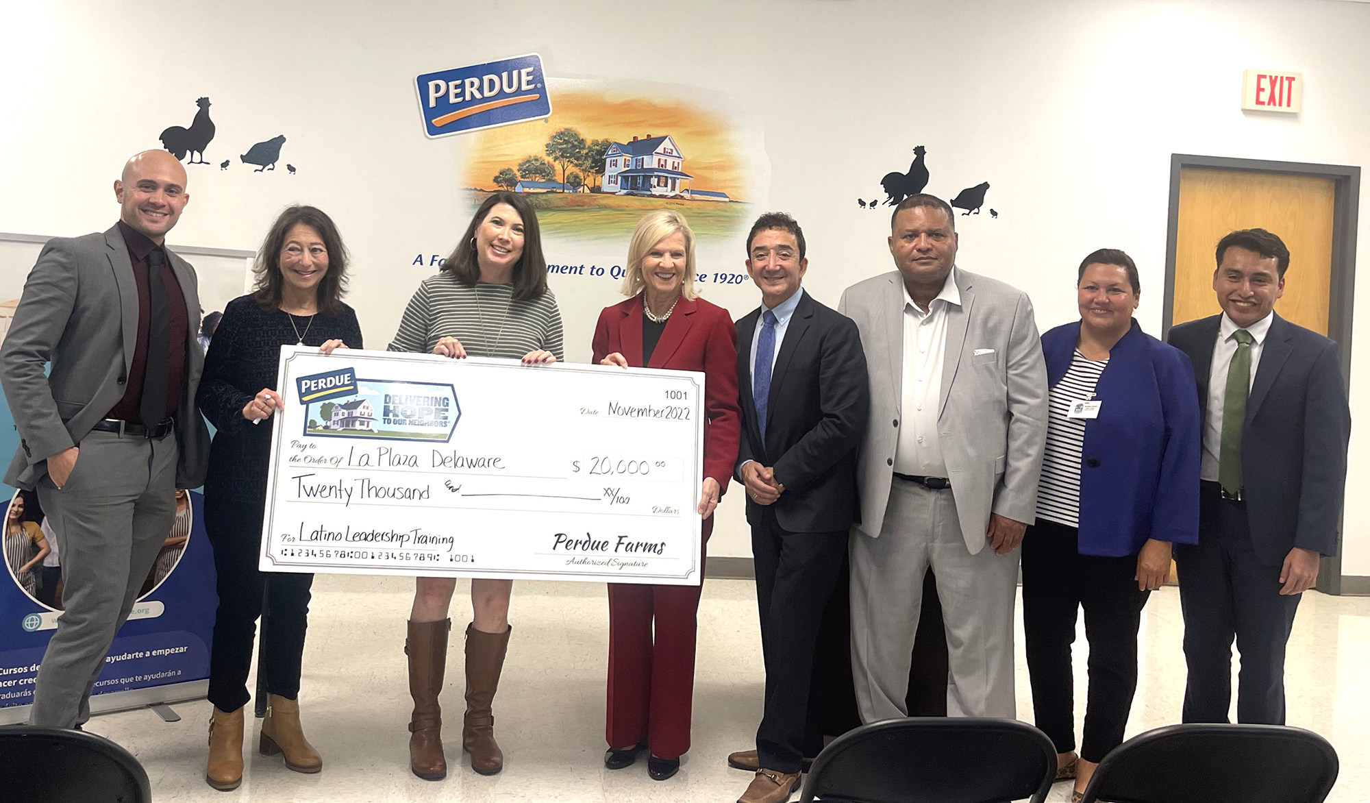 Perdue Foundation's 20,000 Grant to Help Fund La Plaza Delaware's New