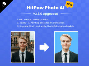 HitPaw Photo AI V3.3.0 Newly Introduce Its ID Photo Feature for Professional Use